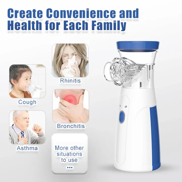 Mini Mesh Nebulizer Portable Handheld & Effective