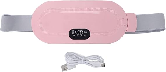 Electric Period Cramp Massager-RELIEF BELT -Portable Menstrual Heating Pad